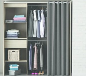 Armoire_dressing_extensible_MOKA_imitation_Ch_ne_bross_et_noir Armoire dressing extensible MOKA imitation Chêne brossé et noir