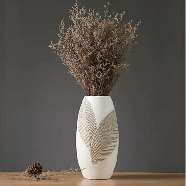 grand-vase-blanc-35-cm-277 Grand Vase Blanc Décoratif 35cm