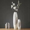 Grand Vase Blanc Décoratif 80cm