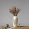 grand-vase-blanc-930 Grand Vase Blanc Décoratif 35cm