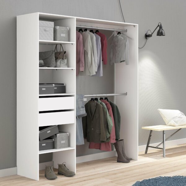 kit-dressing-1-colonne-reversible-zodiak-coloris-blanc-h-200-x-l-180-x-p-45-cm_3663602498650_01i Kit dressing 1 colonne réversible Zodiak coloris blanc H. 200 x L. 180 x P. 45 cm