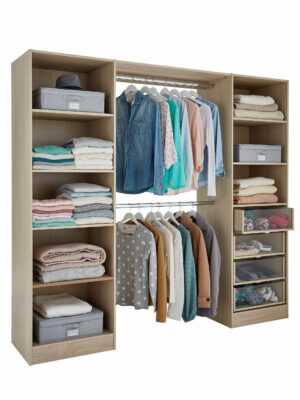 kit-dressing-qazar-effet-chene-l-220-x-h-200-x-p-48-cm_5059340370477_15c_FR_CF Kit dressing Qazar effet chêne L. 220 x H. 200 x P. 48 cm