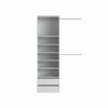 telechargement_1_44c2f9b9-3af1-4509-815d-1d1afeba6902 Kit Dressing 1 Colonne 2 Penderies Et 2 Tiroirs - Blanc - L 117 X P 48 X H 200