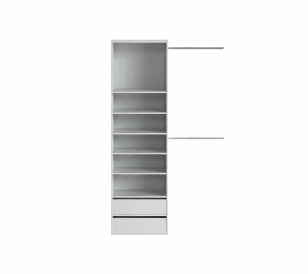 telechargement_1_44c2f9b9-3af1-4509-815d-1d1afeba6902 Kit Dressing 1 Colonne 2 Penderies Et 2 Tiroirs - Blanc - L 117 X P 48 X H 200