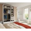 Caisson L50 x P59 x H232 cm Extenso Blanc