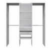telechargement_28989975-7590-43a9-bf6c-a3178e48e0b5 Aménagement Dressing Blanc/béton Clair - Kiyin - L 179 X L 50 X H 202 Cm