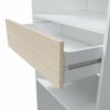 telechargement_2_0526f532-ba38-4a30-9d7e-4a2419d31449 Aménagement Dressing Réversible Blanc/chêne - Daji - L 158 X L 40 X H 187 Cm