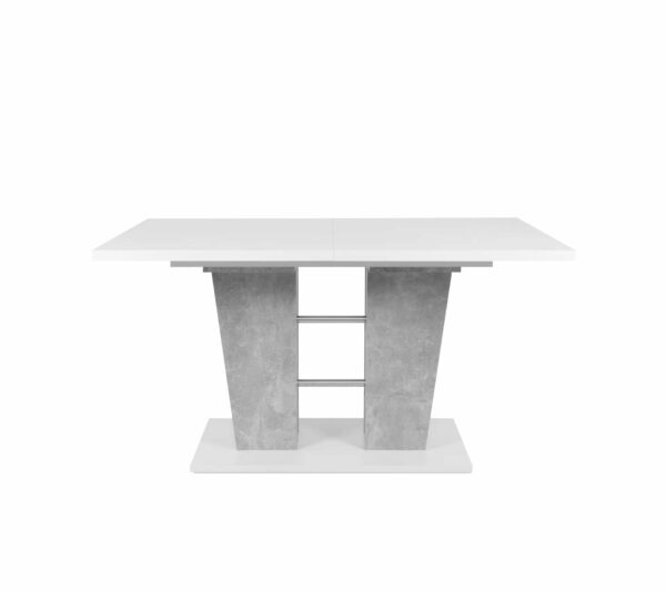 telechargement_2_22a40c03-4d1c-4a48-bc83-3801c7bac35e Table extensible L.140 à 180 cm LEXIE blanc et imitation béton