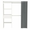 telechargement_2_494f33fb-aa11-4dbc-be75-026c5ca8ab1b Aménagement Dressing Extensible Blanc - Ara - L 168 X L 50 X H 187 Cm