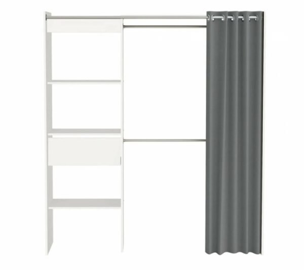 telechargement_2_494f33fb-aa11-4dbc-be75-026c5ca8ab1b Aménagement Dressing Extensible Blanc - Ara - L 168 X L 50 X H 187 Cm