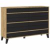 telechargement_2_5f0c6cc8-5dc9-4310-9351-651308821171 Commode 6 tiroirs OTTAWA imitation Chêne et noir