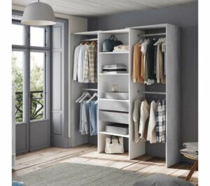 telechargement_2_67d2c008-38b3-4c6a-a5fd-9c79871b8cd3 Aménagement Dressing Blanc/béton Clair - Kiyin - L 179 X L 50 X H 202 Cm