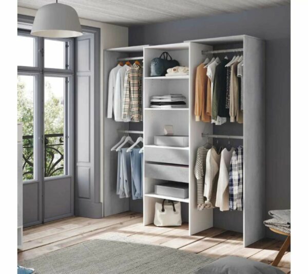 telechargement_2_67d2c008-38b3-4c6a-a5fd-9c79871b8cd3 Aménagement Dressing Blanc/béton Clair - Kiyin - L 179 X L 50 X H 202 Cm