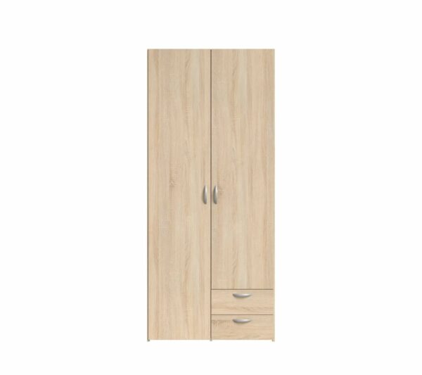 telechargement_2_8260d068-1903-4d5a-8524-bb8fd19abc98 Armoire DAILY2 avec 2 portes 2 tiroirs imitation Chêne sonoma et blanc