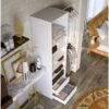 telechargement_2_96abc127-7da2-442f-bab3-72c2c17c1266 Kit Dressing 1 Colonne 2 Penderies Et 2 Tiroirs - Blanc - L 117 X P 48 X H 200