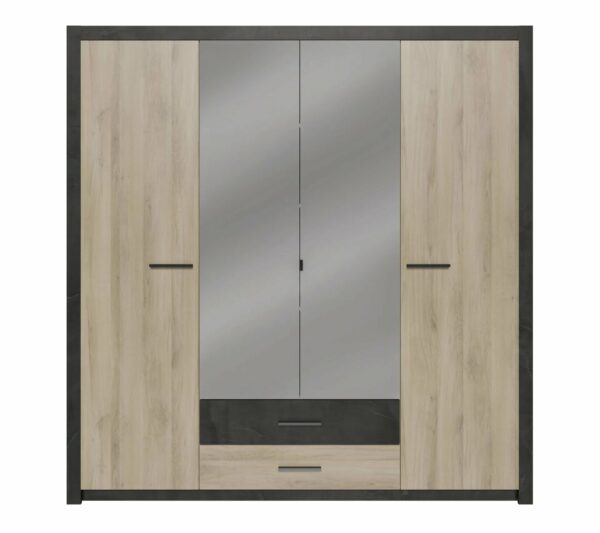 telechargement_2_a7f27428-43ff-41a5-8b74-608bd19686d4 Armoire 4 portes avec miroir COLO lingère et penderie imitation chêne et noir