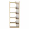 Bibliothèque KLAPO imitation chêne et blanc