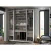 Caisson L100 x P59 x H232 cm Extenso Blanc
