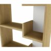 Bibliothèque KLAPO imitation chêne et blanc