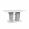 telechargement_3_84b7e320-4d05-4fd6-a61d-b49397b4ca20 Table extensible L.140 à 180 cm LEXIE blanc et imitation béton