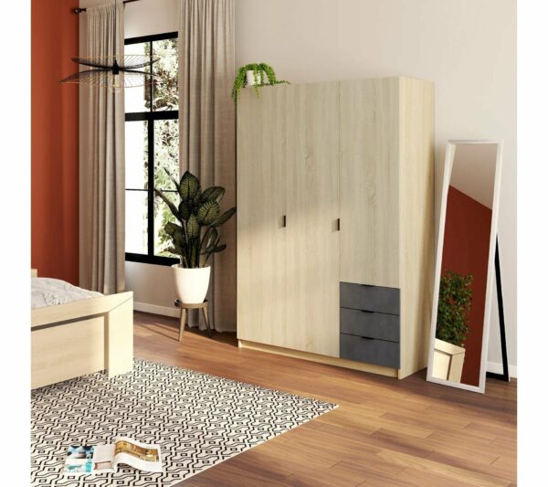 telechargement_3_c3f115c1-7ffb-41bb-b6e6-ba911f3e962e Armoire 3 portes + 3 tiroirs AYALA imitation Chêne et noir