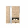 telechargement_4_286c29dc-a201-4e4d-ac6e-5e5eeb3774b3 Armoire avec miroir, étagères, penderie et tiroirs LEON imitation Chêne et noir