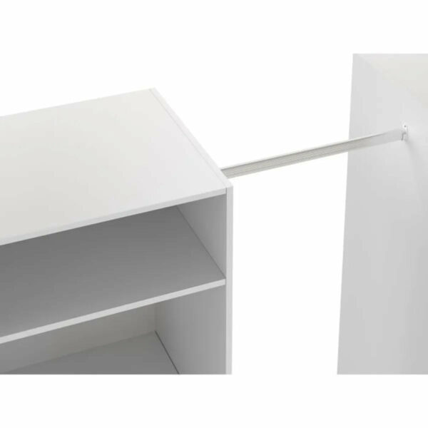telechargement_58 Kit dressing 2 colonnes + 2 penderies + 6 tiroirs - Décor blanc - L 177 x P 48 H 200,2 cm - Combi
