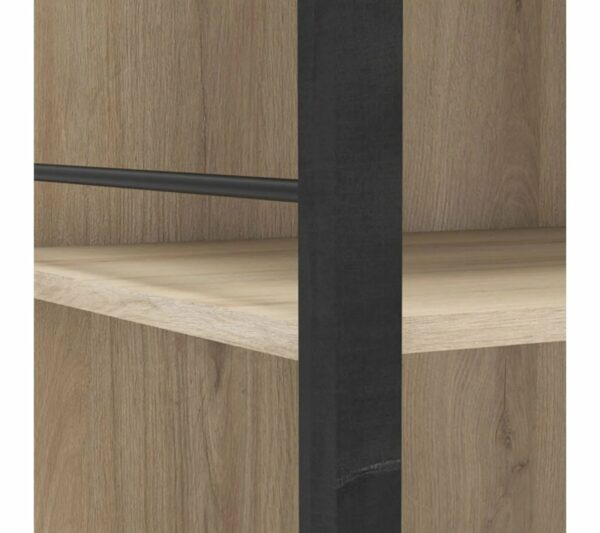 telechargement_5_08578ce2-b83e-4865-9e8d-4ef609be6af9 Aménagement Dressing Extensible Chêne/noir - Gari - L 140/179 X L 48 X H 207 Cm