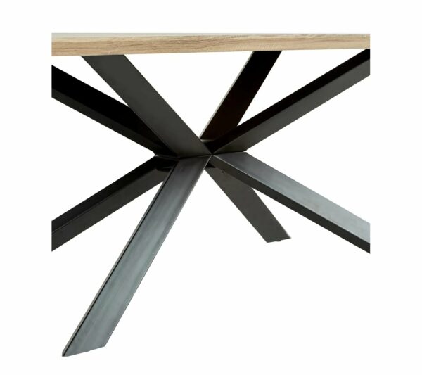 telechargement_5_2a27b92d-9645-4ba2-911e-a2de31a80e4e Table à manger L.180 cm ARYA imitation chêne gris et noir
