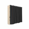 telechargement_5_3c9a5541-0fb8-4aec-a898-4d650fa75f2a Dressing Avec Rideau - 2 Colonnes Avec 2 Tiroirs + 2 Penderies - Décor Chêne Jackson Et Noir - Como