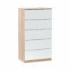 telechargement_5_5a79d731-88e2-4b3f-9e19-3284489ddb5f Commode 5 tiroirs LINEA Blanc et imitation chêne