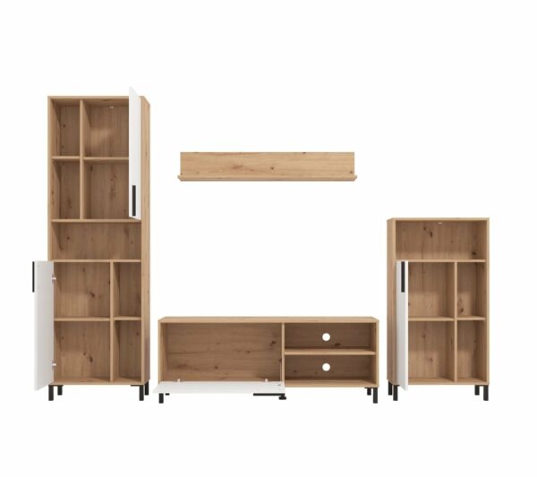 telechargement_5_69c81faf-4cd0-456c-aa3a-af4d881f0bec Ensemble meuble TV CANTAL (4 éléments) imitation chêne et blanc