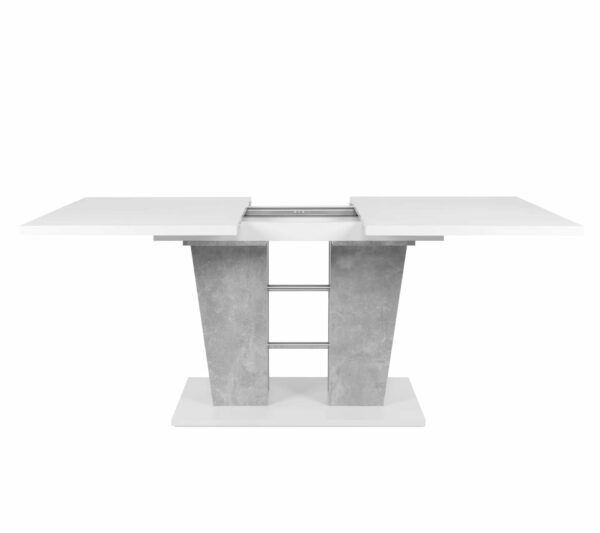 telechargement_6_300288a6-80aa-4526-9ad8-9ef5513b5582 Table extensible L.140 à 180 cm LEXIE blanc et imitation béton