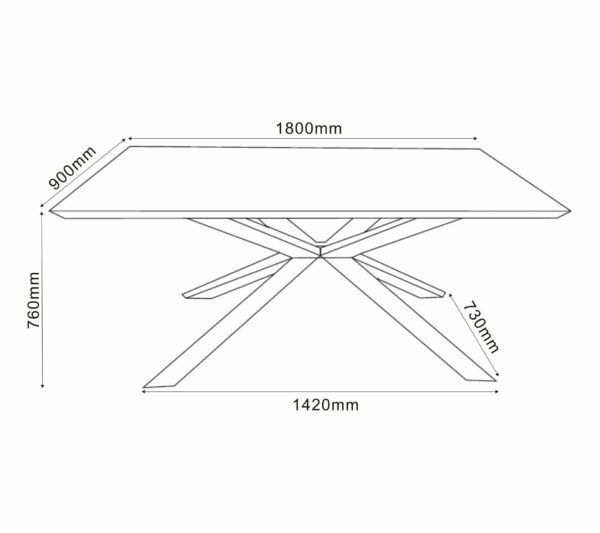 telechargement_6_c0df6359-bcc1-4eee-ac79-4f70f0402a86 Table à manger L.180 cm ARYA imitation chêne gris et noir