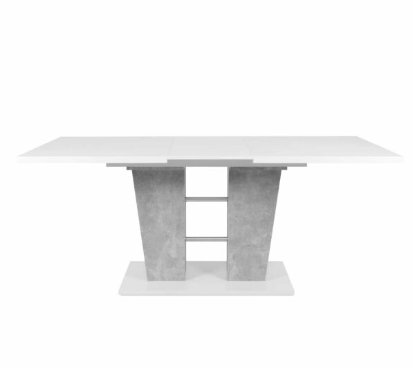 telechargement_7_34bd7535-0615-4fc4-abe5-e310545145b3 Table extensible L.140 à 180 cm LEXIE blanc et imitation béton