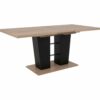 telechargement_8_4f080069-e7b6-4f40-bd4f-840a6d8709ba Table extensible L.140 à 180 cm LEXIE imitation chêne et noir