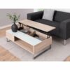 telechargement_8_60a377c4-bdd4-41a4-894b-1423535ca5e2 Table basse plateau relevable AZALEA Blanc et imitation chêne