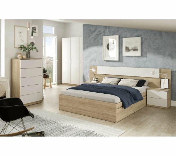 telechargement_8_79f896c4-d1ee-4a56-910d-804fee6a2586 Commode 5 tiroirs LINEA Blanc et imitation chêne