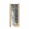 telechargement_8_d587f88d-4f3b-4008-ae3b-44d2fffcd0b0 Armoire DAILY2 avec 2 portes 2 tiroirs imitation Chêne sonoma et blanc
