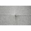 Canapé d'angle gauche convertible avec coffre EVERY tissu gris foncé et gris clair