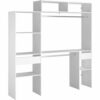 Kit Dressing Extensible Artic Ekipa - 2 Penderies + 2 Tiroirs + 1 Surmeuble - L198 X P40 X H202 Cm